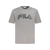 Fila Gray Cotton Men T-Shirt -   -  Fila.